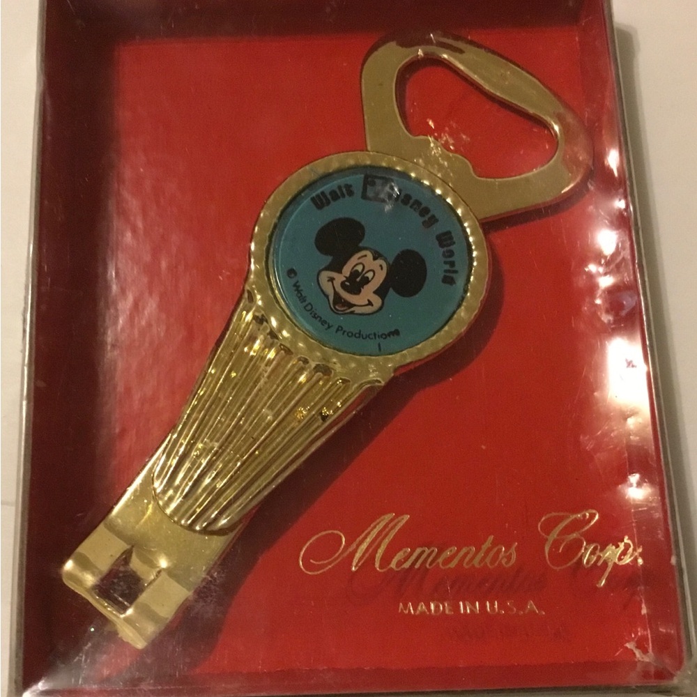 Walt Disney Bottle opener Box not included Made in USA